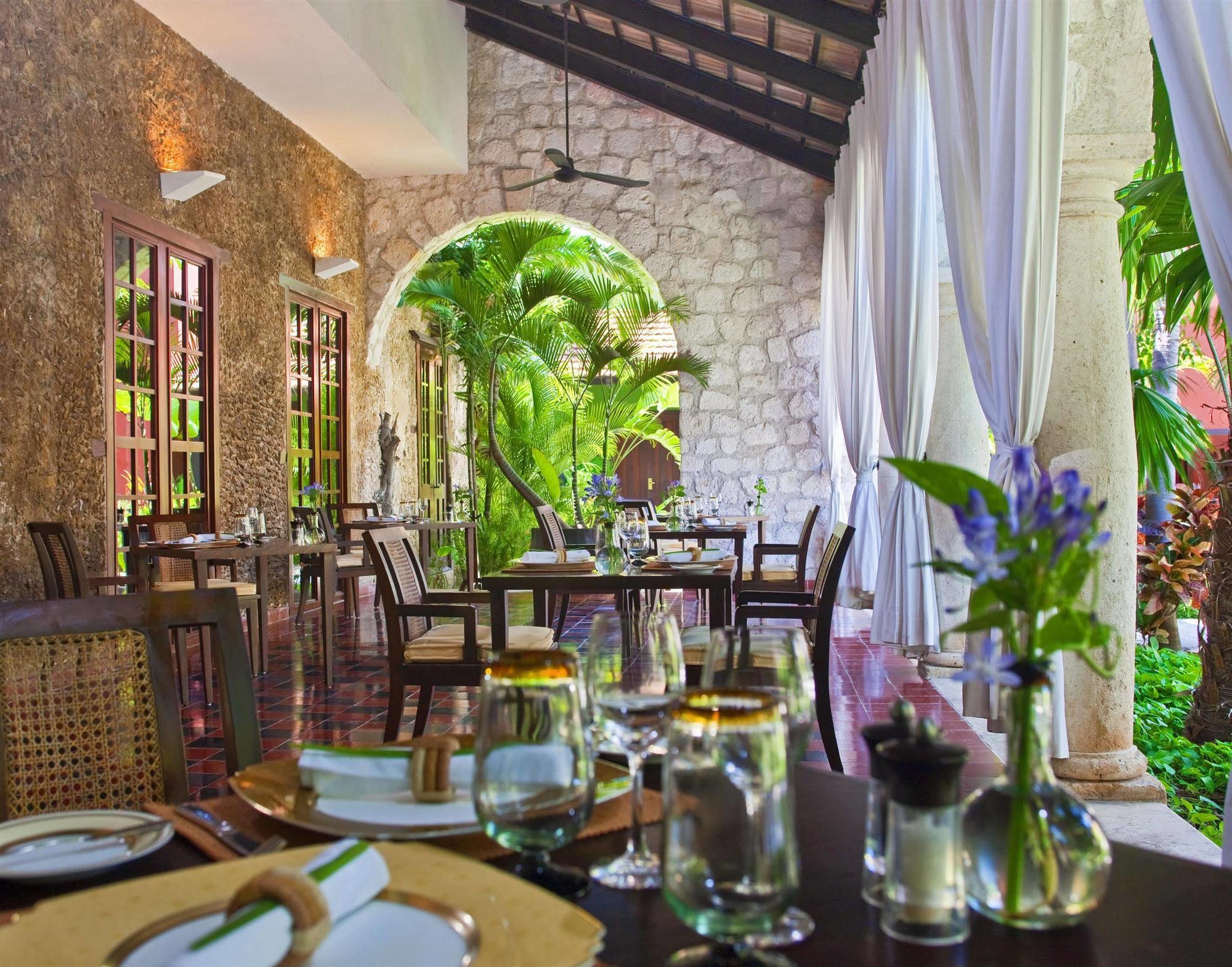 Hotel Hacienda Campeche Restaurant foto